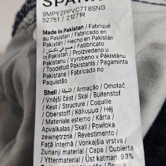 Spanx Sculpt ReDefine High Waist Slim Straight Ankle Jeans - Picture 4 of 5